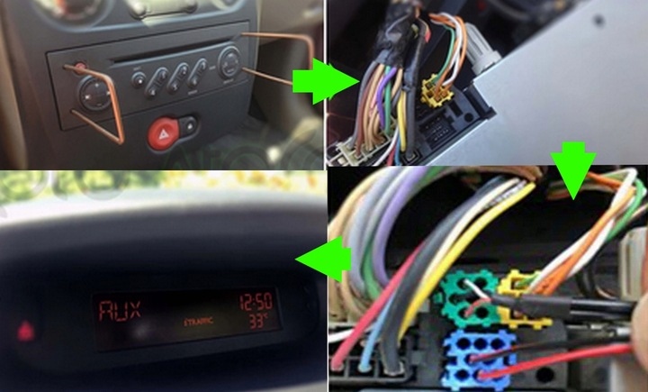 dla Renault MODUŁ BLUETOOTH AUX DO RADIA UPDATE LIST