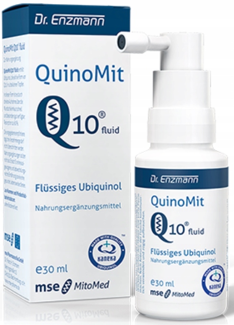 Mito-Pharma Dr Enzmann QuinoMit Q10 koenzym fluid 30ml + GRATIS