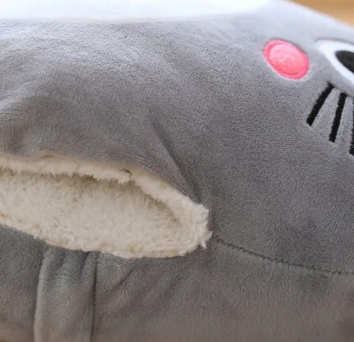 MASKOTKA PODUSZKA KOC OGRZEWACZ DO RĄK KOT PODUSZKA Z KOCEM 4w1