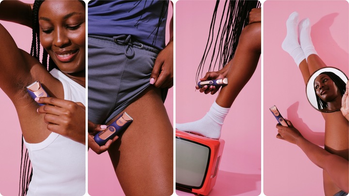 Damska Maszynka do Golenia Miejsc Intymnych Golarka do Ciała Nóg Shavy Star