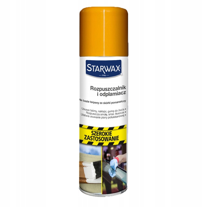 ROZPUSZCZALNIK I ODPLAMIACZ W SPRAYU UNIWERSALNY 300 ML STARWAX