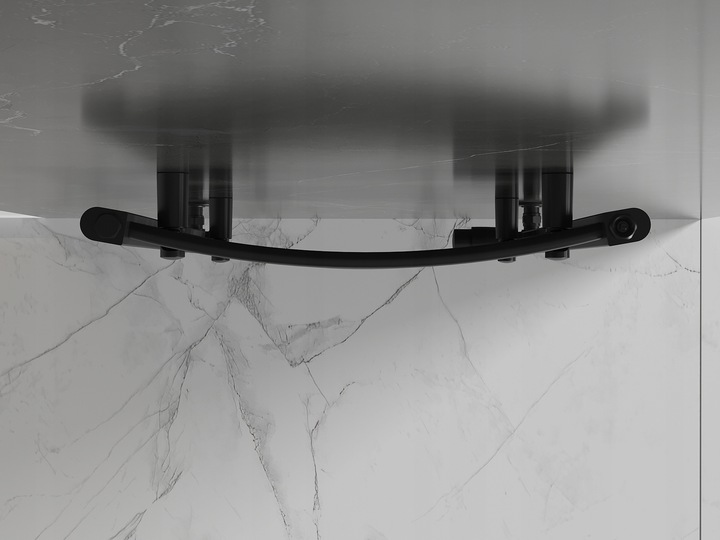 MEXEN HELIOS GRZEJNIK ŁAZIENKOWY 800x500 CZARNY 381 W