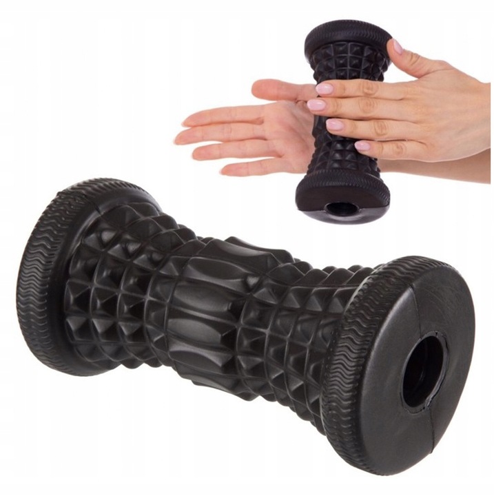 Wałek do masażu stóp z wypustkami Roller z kolcami masażer ciała Rolka 16x8