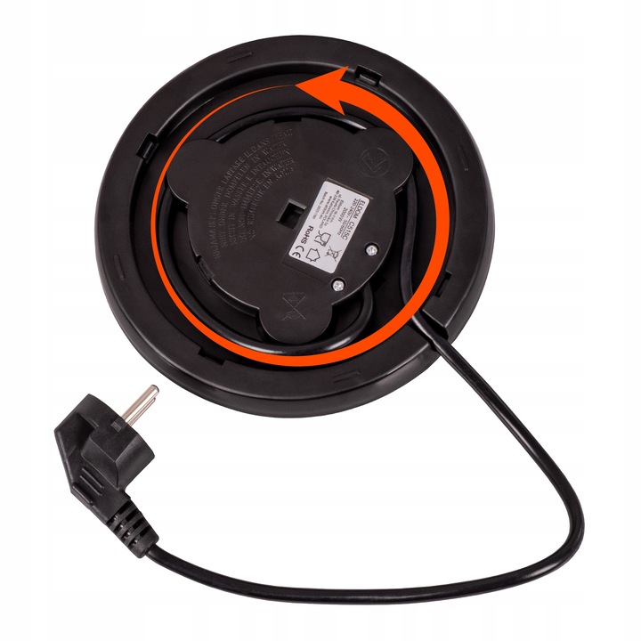 Czajnik bezprzewodowy z regulacją temperatury C515 czarny 2000W 5