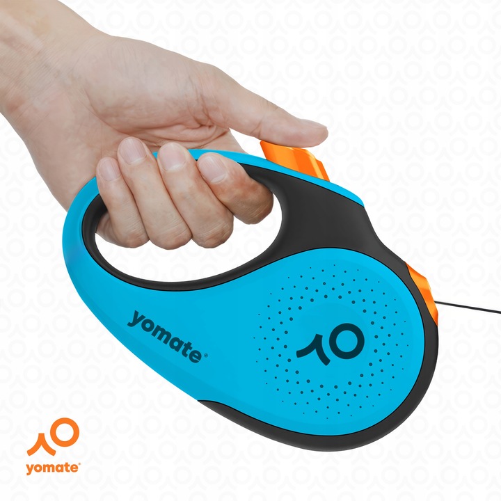 MAŁY PIES do 15 KG - SMYCZ AUTOMATYCZNA dla PSA / LEKKA , TAŚMA + POJEMNIK