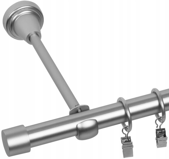 KARNISZ POJEDYNCZY 180 CM 19 MM SMART METALOWY 3 KOLORY RENA