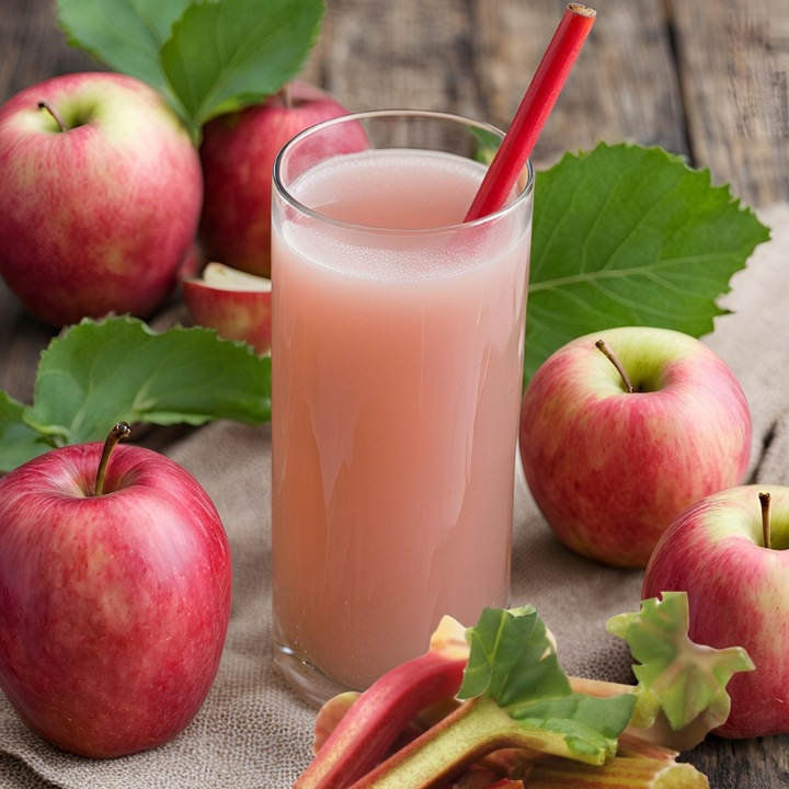 Sok Jabłko Rabarbar NFC Tłocznia Szymanowice 5l Tłoczony