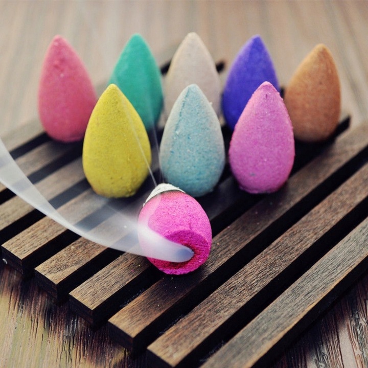 Knoty do kadzidła płynącego Aromatly - 50szt