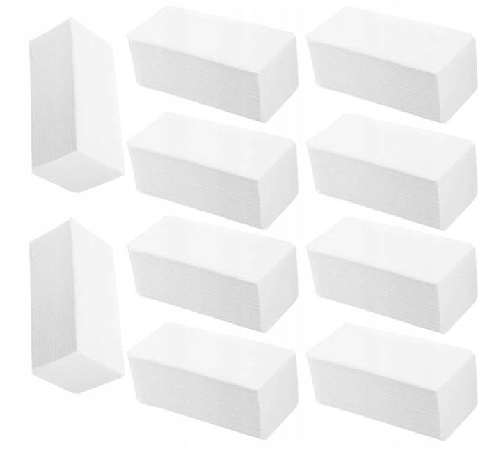 Ręcznik Papierowy ZZ BIO 100% BIAŁY GRUBY CELULOZA 2w 21cm x 23cm 3000szt