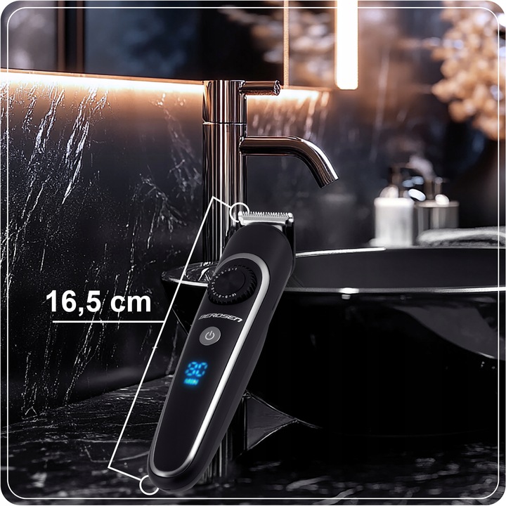 Trymer golarka maszynka do włosów do brody zarostu do golenia 6w1 Berdsen