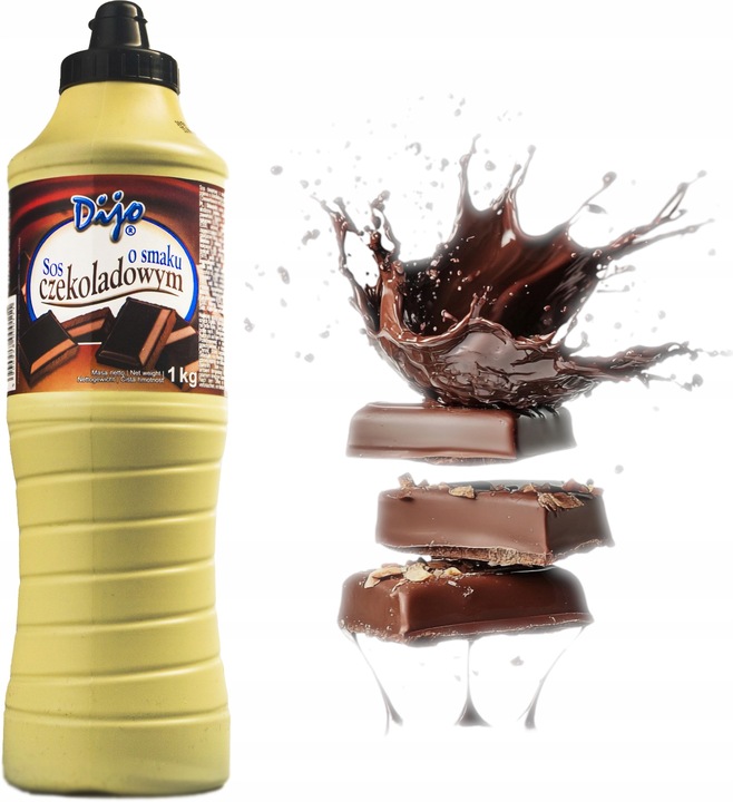 SOS deserowy Topping Dijo CZEKOLADOWY 1kg polewa do lodów gofrów naleśniki