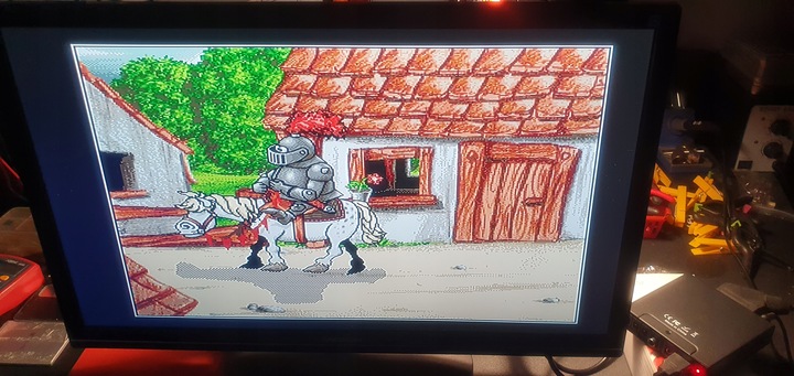 Konwerter Adapter SCART/EURO HDMI Atari Amiga PlayStation Commodore retro