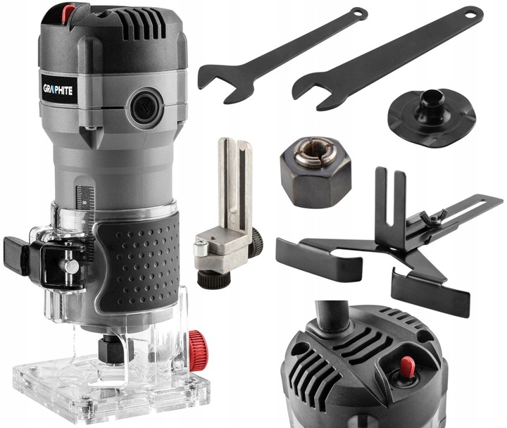 GRAPHITE FREZARKA KRAWĘDZIOWA Trymer do krawędzi 510W 59G718