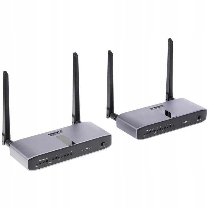 Zestaw transmisji radiowej HDMI 150m 5GHz SpeaKa Professional SP-HWE-800