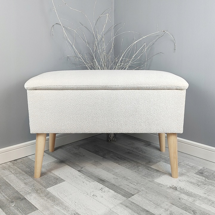 PUFA OTWIERANA SCHOWEK 70 cm Z POJEMNIKIEM KUFER ŁAWKA SIEDZISKO