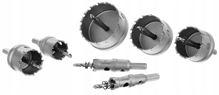 WIERTŁO DO METALU OTWORNICA KORONKA WIDIOWA INOX STAL 25MM WĘGLIK