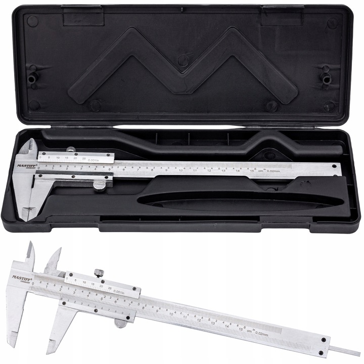 SUWMIARKA 150MM NONIUSZOWA 0,02 ANALOGOWA METALOWA