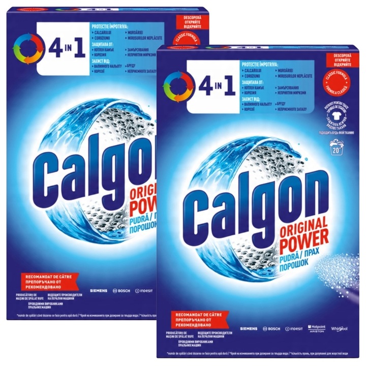 2X1KG PROSZEK ODKAMIENIACZ DO PRALEK PRANIA CALGON ZMIĘKCZACZ WODY 2KG