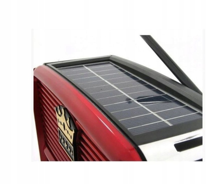 RADIO RETRO PRZAENOŚNE KUCHENNE SOLAR BLUETOOTH AKUMULATOR USB