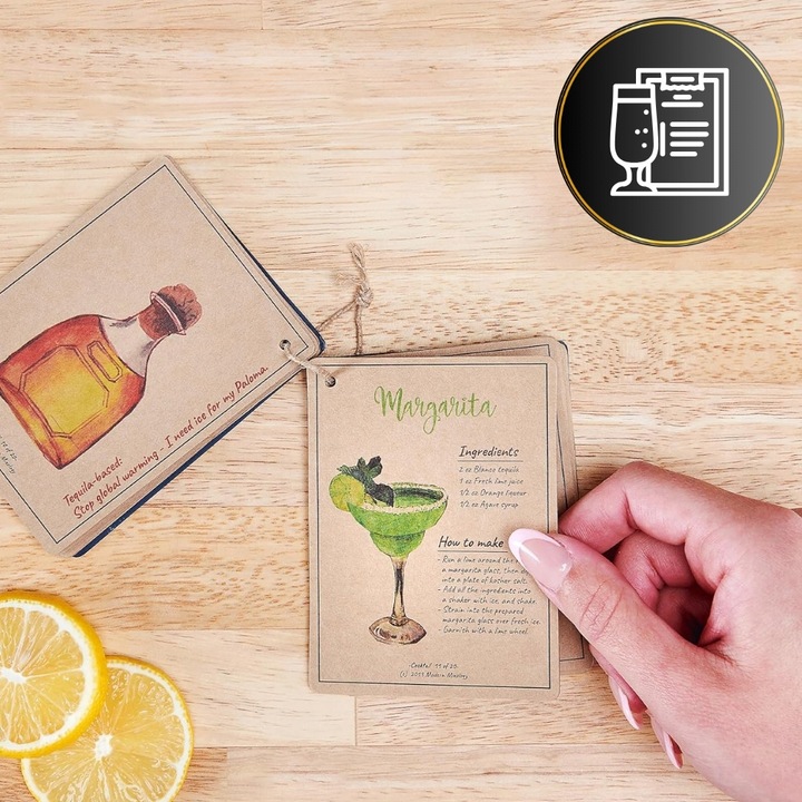 Profesjonalny Zestaw BARMAŃSKI do Drinków MIXOLOGY Shaker 710ml +PRZEPISY