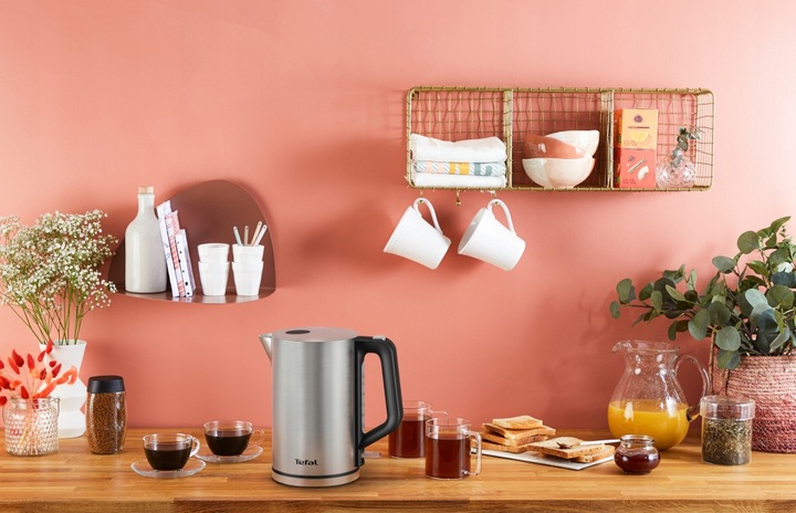 Czajnik elektryczny bezprzewodowy TEFAL Stal 1,7l KI513D10