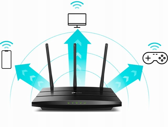 Router TP-Link Archer A8 2,4/5 Ghz 4xLAN Wi-Fi