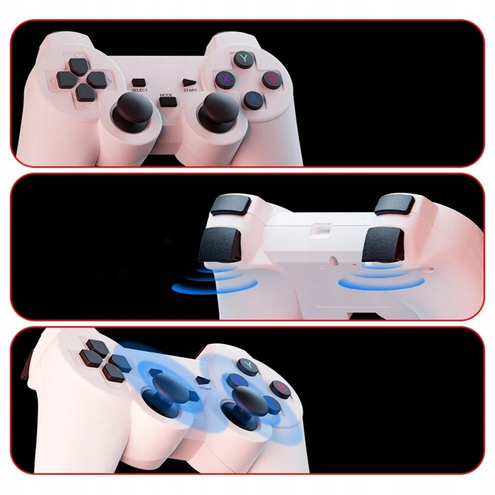 PROJEKTOR KONSOLA TV + PADY WBUDOWANE GRY ANDROID 11 NETFLIX YT APLIKACJE