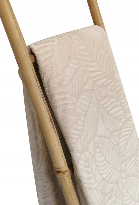 KOC GRUBY NA PREZENT TŁOCZONY WZÓR NARZUTA DLA CÓRKI 150x200 BEŻOWY