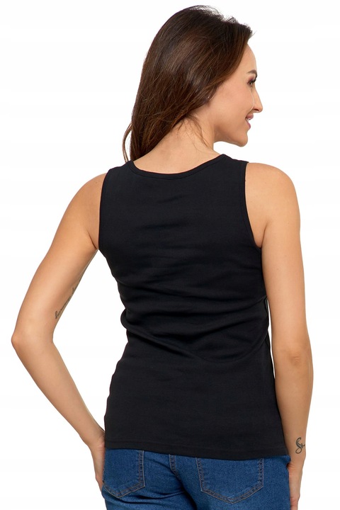 3x DAMSKI Tank TOP Bawełniany Moraj Podkoszulka Zestaw Komplet 3szt r. S