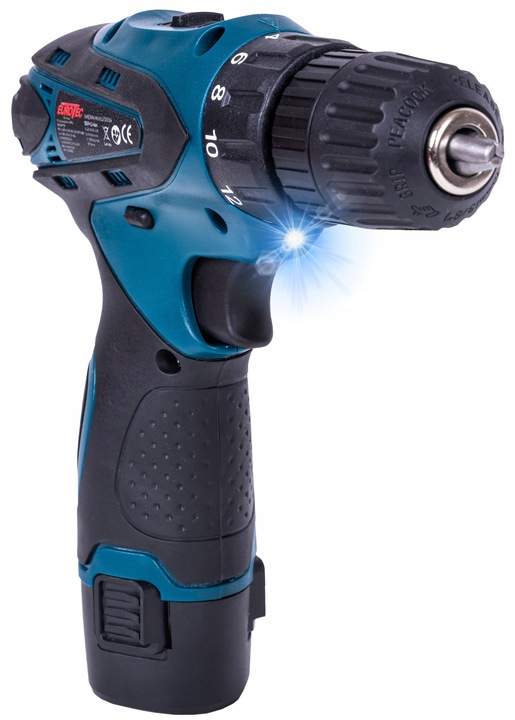 WIERTARKO WKRĘTARKA AKUMULATOROWA 18V LED WIERTARKA 2Ah + ZESTAW