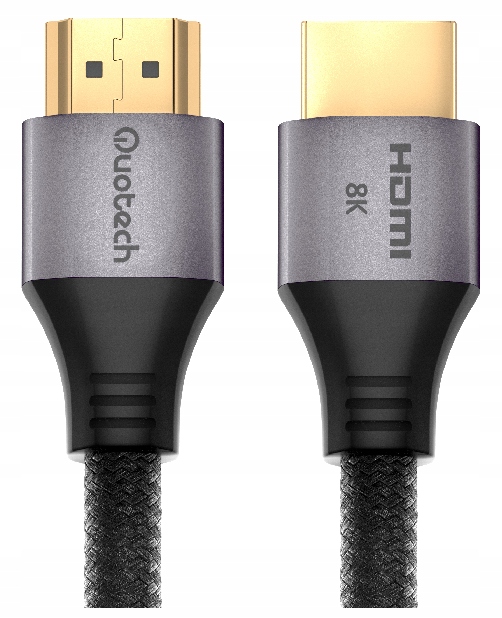 Kabel HDMI 2.1 8K Ultra High Speed QUOTECH 2.5m