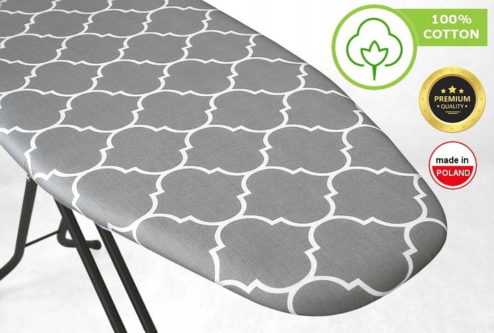 Pokrowiec na deskę do prasowania z podkładem GRUBY 120x38 120x40 120x42