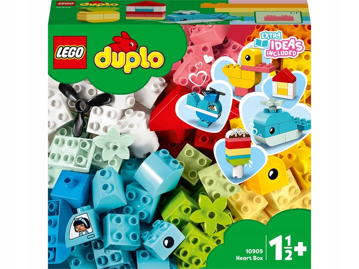LEGO DUPLO Classic Pudełko z serduszkiem 10909