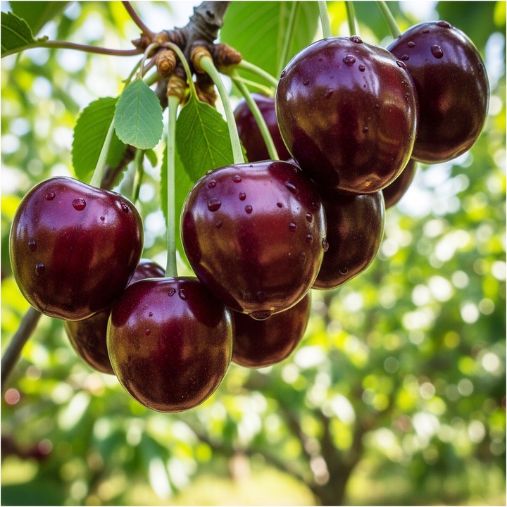 Czereśnia Kanadyjska Sadzonka Drzewa Samopylna Duży Owoc