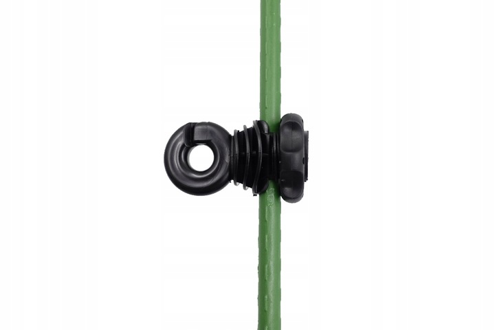 25x Izolator Okrągły Z Nakrętką Do Drutu Linki Na Słupki Izolatory Pastuch