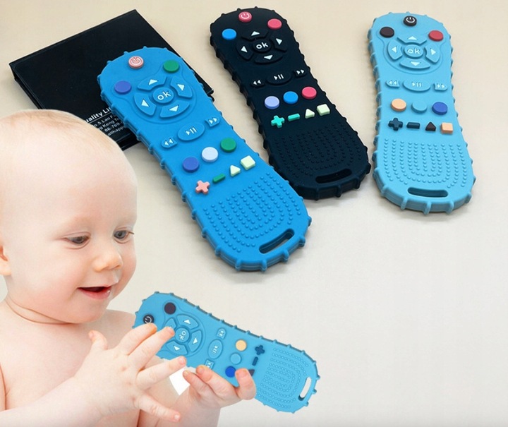 ZĄBKOWANIE ZABAWKI DO ŻUCIA GRYZAK DLA NIEMOWLĄT PILOT KOLORY