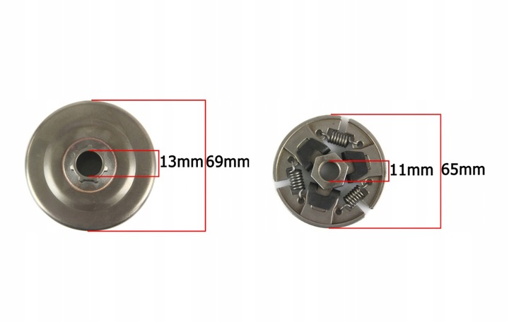 BĘBEN SPRZĘGŁA + SPRZĘGŁO DO STIHL MS 170 180 230 250