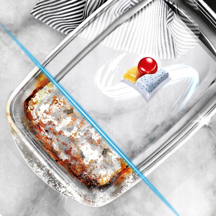 Kapsułki Do Zmywarki Tabletki Quantum All-In-1 Lemon Finish 64 sztuki