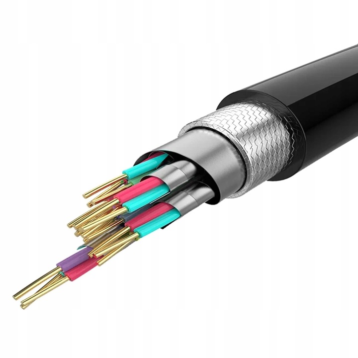 KABEL PRZEWÓD ADAPTER DISPLAYPORT 1.2 DO HDMI 4K UHD WIREWAY WW342118 1.8m