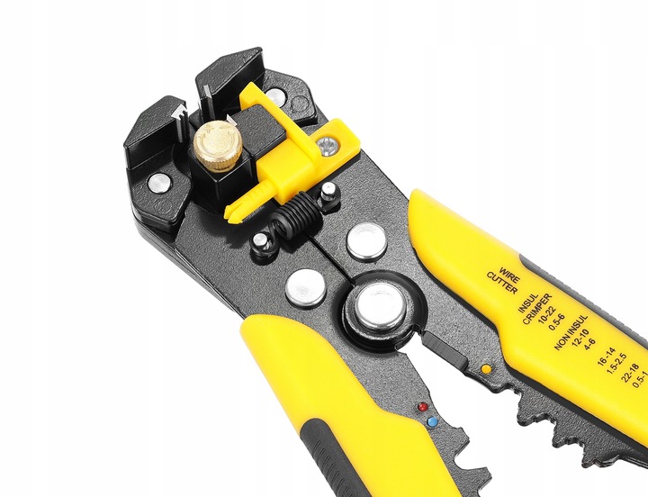 Ściągacz Izolacji do Kabli Przewodów Zaciskarka