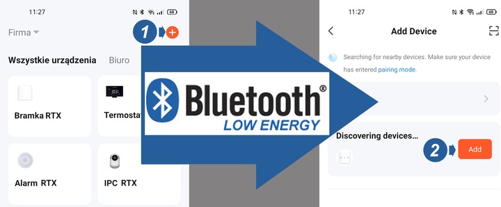 RTX Moduł STEROWNIK BRAMY GARAŻOWEJ WIFI TUYA SMART +CZUJNIK
