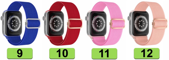 PASEK DO APPLE WATCH 2 3 4 5 6 7 8 9 10 SE 42MM 44MM 45MM 46MM 49MM 32 KOLR