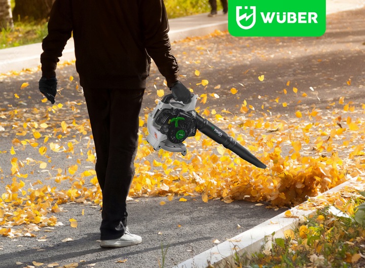 DMUCHAWA SPALINOWA 750 W OGRODOWA DO LIŚCI 50L ODKURZACZ ROZDRABNIACZ