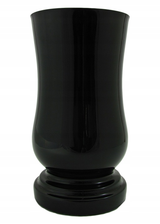 Wazon nagrobkowy czarny ciężki wazony nagrobne wazon nagrobny z