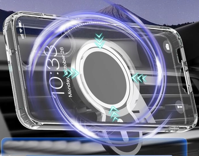 Etui do SAMSUNG GALAXY A56 / A36 do MagSafe WZMACNIANE CLEAR +2szt. SZKŁO