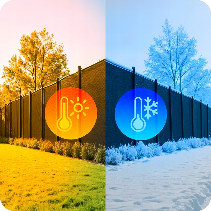 SIATKA CIENIUJĄCA NA PŁOT OGRODZENIE 1,2x25m MASKUJĄCA MATA OSŁONA 90%