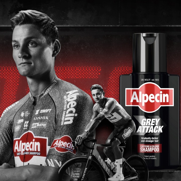 Alpecin Grey Attack Szampon Koloryzujący Męski Przeciw Siwieniu, 200ml