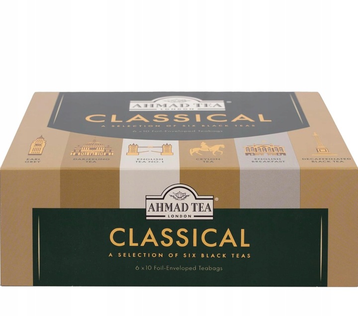 Ahmad Tea herbata London Classical 6x10 Torebek