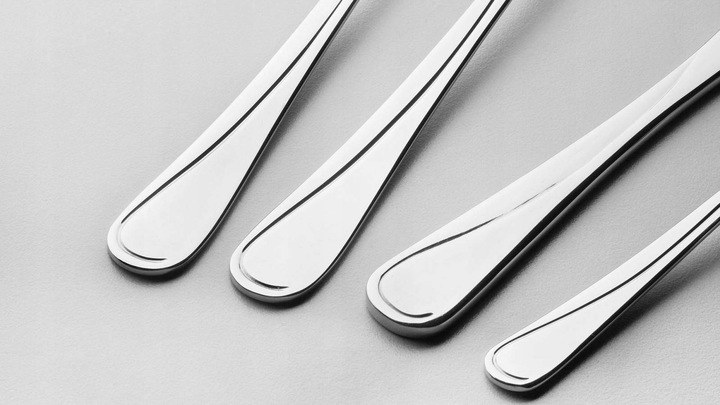 GERLACH KOMPLET ZESTAW SZTUĆCÓW SZTUĆCE PUDEŁKO POŁYSK MANGO 12 OSÓB