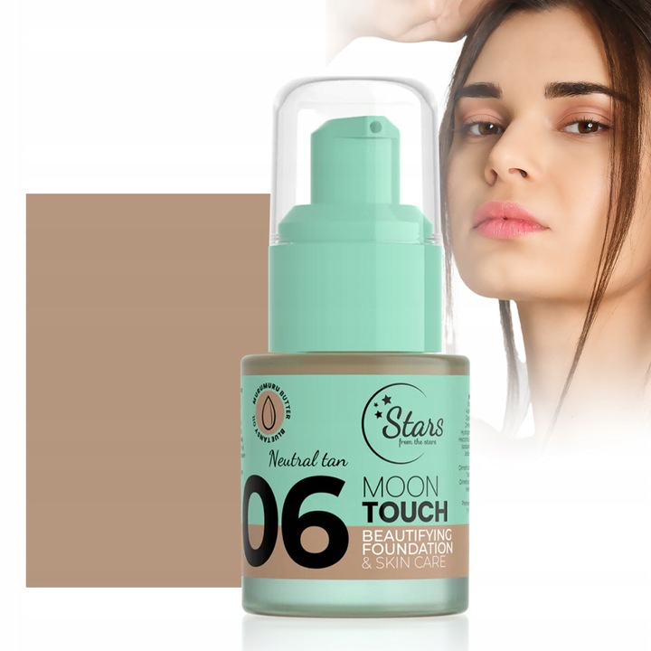 Stars from the stars MOON TOUCH PODKŁAD pielęgnujący FLUID #06 NEUTRAL TAN
